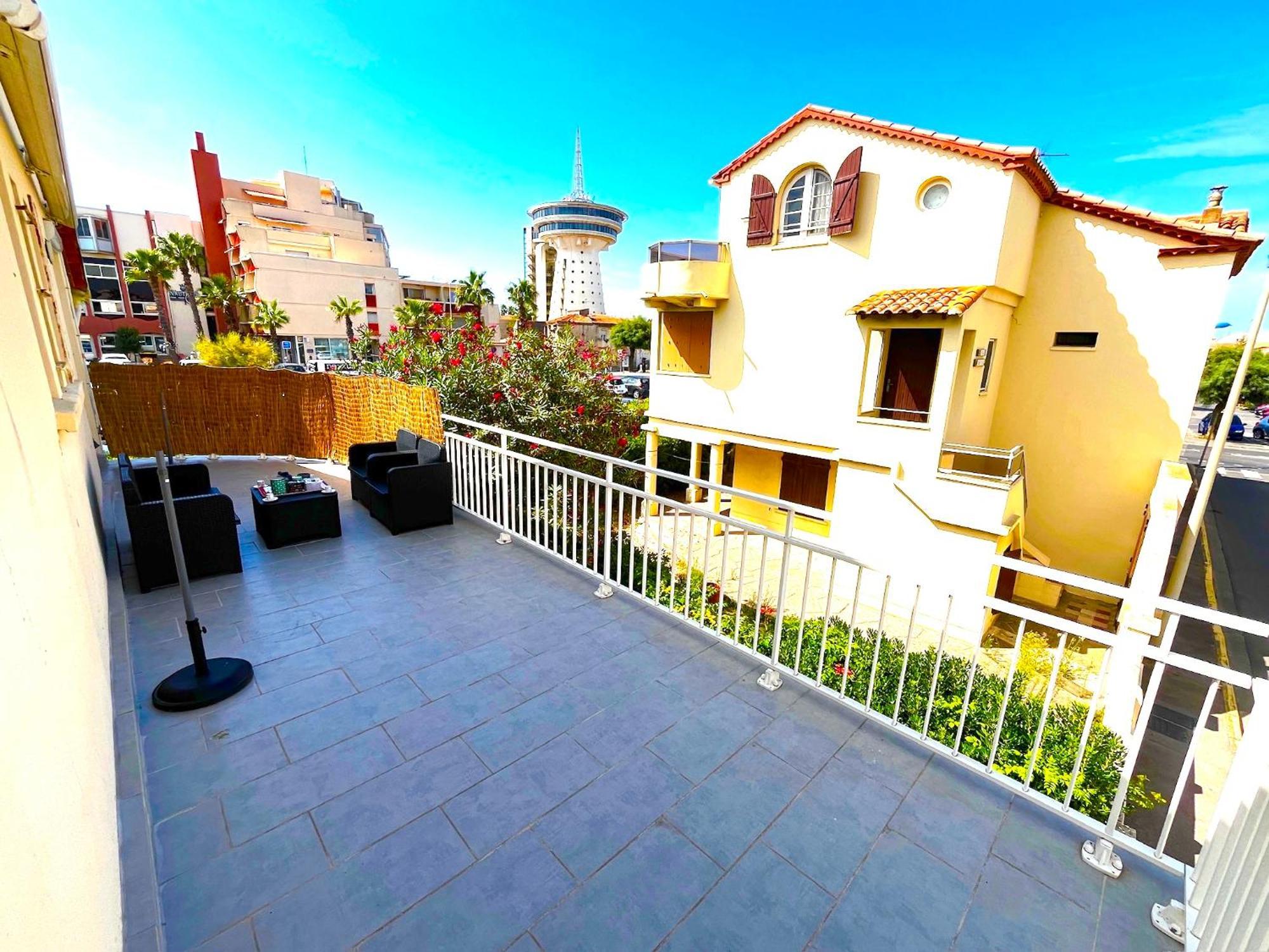 Villa Cantarela, Palavas Plage, Vue Mer Exterior foto